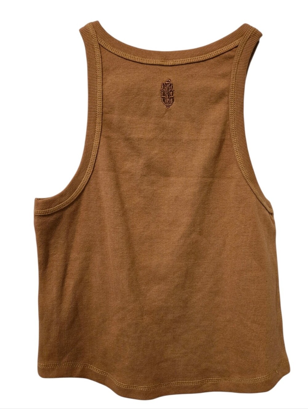 Free People Movement NWT Knockout Ribbed Tank Top Brown *Current